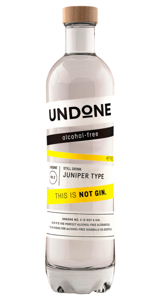Undone No.2 Not Gin Juniper Type 70cl